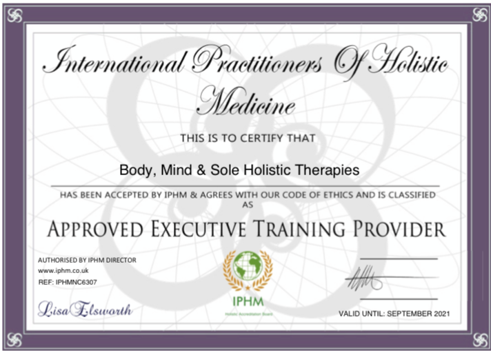 International Practitioners of Holistic Medicine webpage